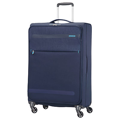 American Tourister Herolite Lifestyle 4-Spinner Wheel 74cm Suitcase Navy